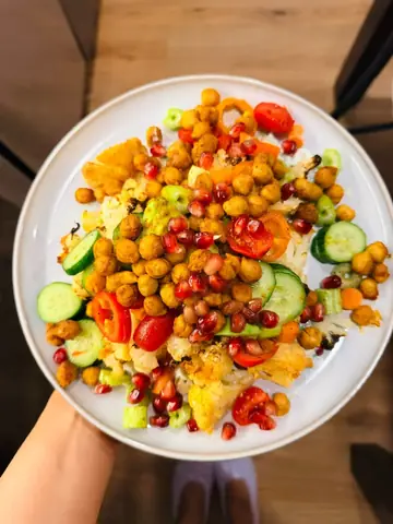 Salade santé du programme nutrition